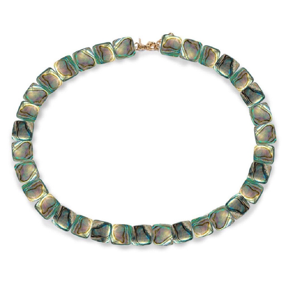Lele Sadoughi Shell Choker in Green